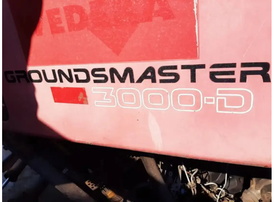 Toro groundsmaster 3000-d onderdelen